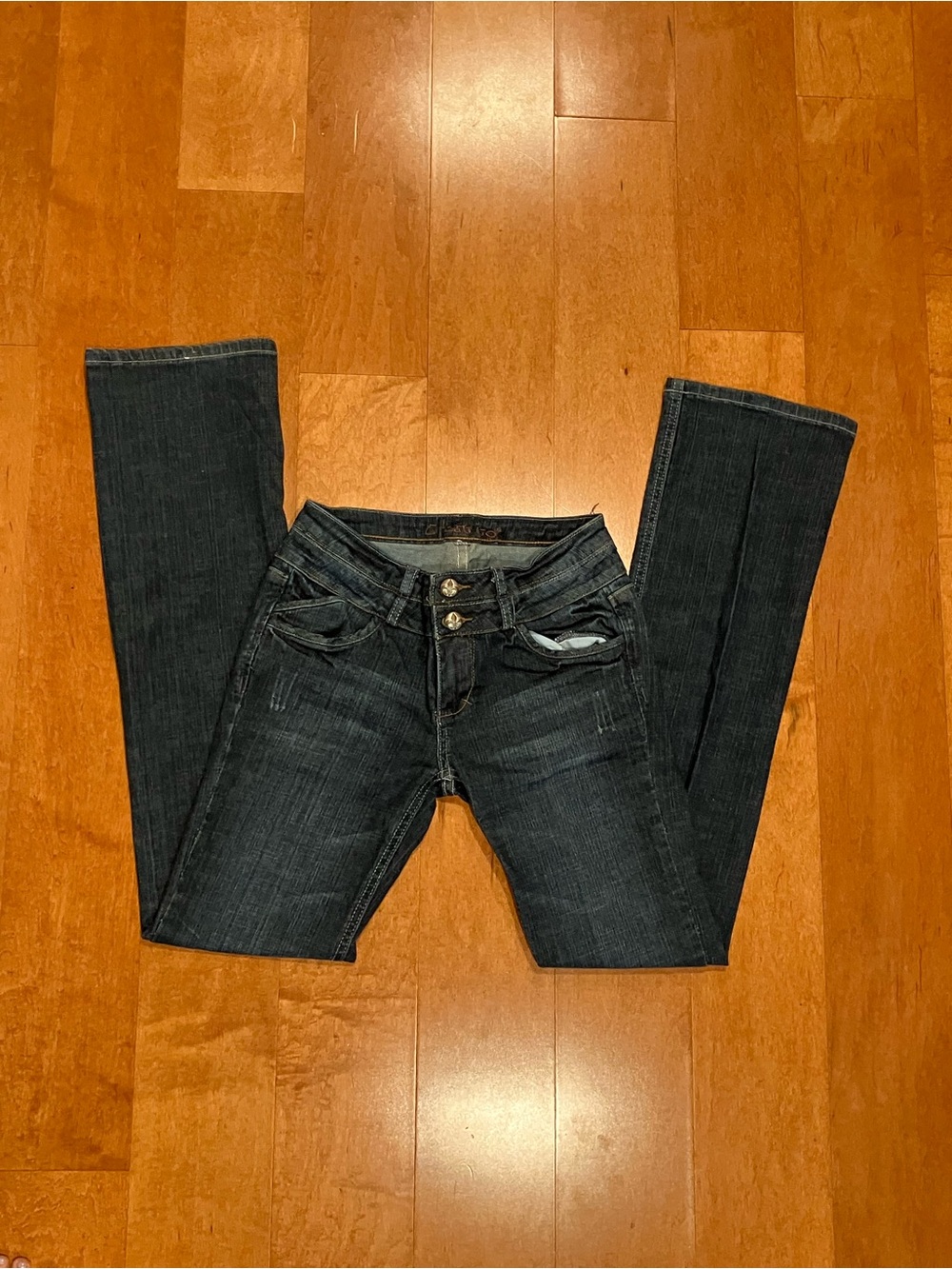 Vintage jeans, y2k bootcut jeans, y2k jeans size 1